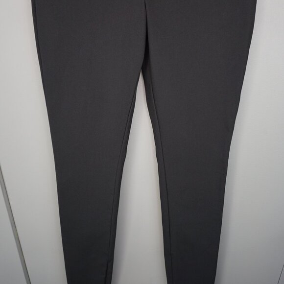 New Rag & Bone Rebecca Zip Vent Slim Fit Mid Rise Pants in Black size 4 - Picture 5 of 16